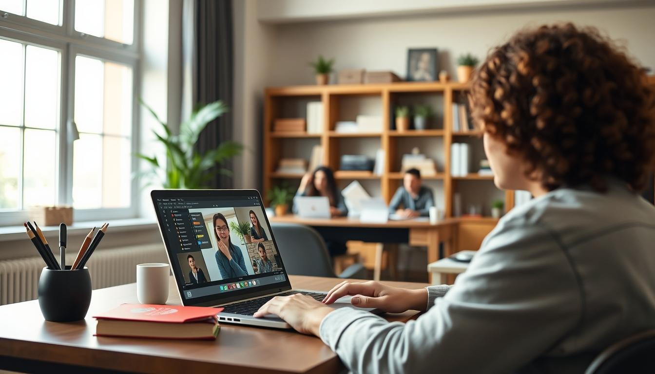 Students working in research laboratory